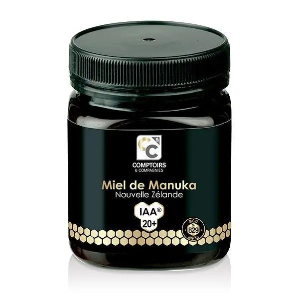 Miel de Manuka 20+ - Miel Antibactérien Puissant, Soin Naturel pour Immunité, 250g