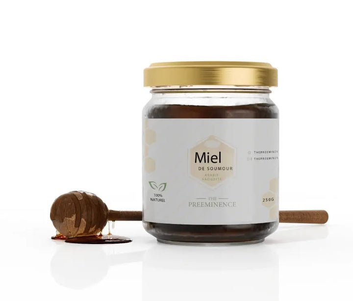 Miel de Soumour d'Arabie Saoudite 250g - Trésor du Désert aux Vertus Puissantes thepreeminence.fr